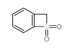 7-Thiabicyclo[4.2.0]octa-1,3,5-triene,7,7-dioxide结构式