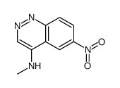 N-methyl-6-nitrocinnolin-4-amine结构式