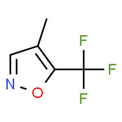 Isoxazole, 4-methyl-5-(trifluoromethyl)- (9CI) structure