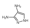 3,4-Diamino-1H-pyrazole结构式