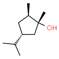 Cyclopentanol, 1,2-dimethyl-4-(1-methylethyl)-, (1alpha,2ba,4alpha)- (9CI)结构式