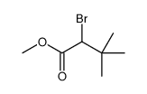 methyl 2-bromo-3,3-dimethylbutanoate结构式