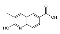 6-Quinolinecarboxylicacid,1,2-dihydro-3-methyl-2-oxo-(9CI)结构式