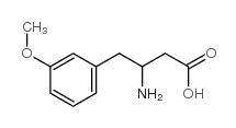 3-amino-4-(3-methoxyphenyl)butanoic acid Structure