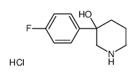 3-(4-FLUORO-PHENYL)-PIPERIDIN-3-OL HYDROCHLORIDE picture