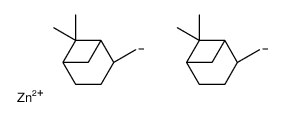 zinc,(1S,4R,5S)-4-methanidyl-6,6-dimethylbicyclo[3.1.1]heptane结构式