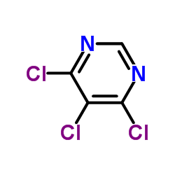 4,5,6-Trichloropyrimidine structure