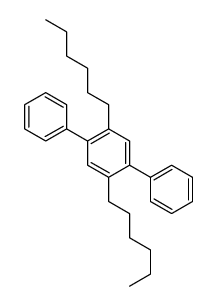 1,4-dihexyl-2,5-diphenylbenzene结构式