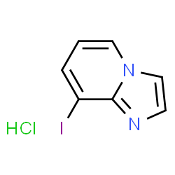 8-Iodoimidazo[1,2-a]pyridine hydrochloride结构式