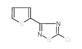 5-CHLORO-3-(2-THIENYL)-1,2,4-THIADIAZOLE structure