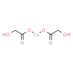 copper diglycollate Structure