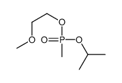 2-[2-methoxyethoxy(methyl)phosphoryl]oxypropane Structure