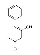 3-Hydroxy-N-phenylbutanamide Structure
