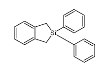 2,2-diphenyl-1,3-dihydro-2-benzosilole Structure