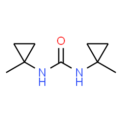 1,3-bis(1-methylcyclopropyl)urea structure