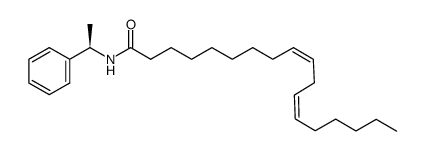 D-N-(a-Methylbenzyl)linoleamide结构式