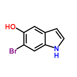 6-Bromo-1H-indol-5-ol Structure