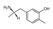 4, alpha-dimethyl-3-tyramine结构式
