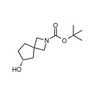 tert-Butyl (R)-6-hydroxy-2-azaspiro[3.4]octane-2-carboxylate Structure