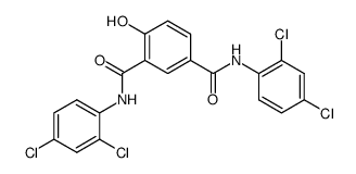 4-Hydroxy-isophthalsaeure-bis-<2,4-dichlor-anilid>结构式