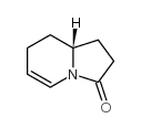 3(2H)-Indolizinone,1,7,8,8a-tetrahydro-,(8aR)-(9CI) Structure