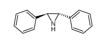 (-)-(2S,3S)-2,3-diphenylaziridine结构式