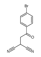 2-[2-(4-溴苯基)-2-氧乙基]丙二腈结构式