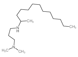 1,3-Propanediamine,N1,N1-dimethyl-N3-(1-methyldodecyl)-结构式