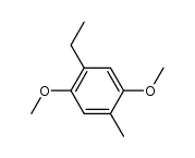 2-ethyl-5-methyl-1,4-dimethoxybenzene Structure