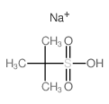 2-Propanesulfonic acid,2-methyl-, sodium salt (1:1) Structure