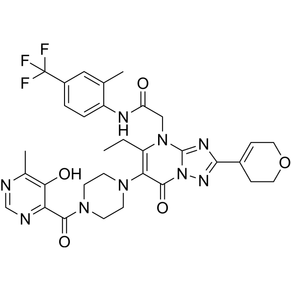 Werner syndrome RecQ helicase-IN-2 structure