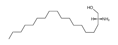 [S,(+)]-2-Amino-1-octadecanol Structure