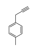 1-methyl-4-prop-2-ynylbenzene结构式