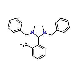 1,3-Dibenzyl-2-(2-methylphenyl)imidazolidine结构式