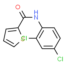 2-Thiophenecarboxamide,N-(2,4-dichlorophenyl)- Structure