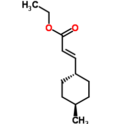 Trans-Ethyl 3-(4-Methylcyclohexyl)Acrylate Structure