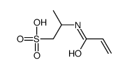 2-(prop-2-enoylamino)propane-1-sulfonic acid Structure