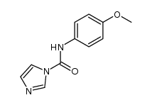 N-(4-methoxyphenyl)-1H-imidazole-1-carboxamide结构式