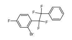 2-bromo-4,α,α,α',α'-pentafluorobibenzyl Structure