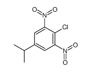 2-Chloro-5-(1-methylethyl)-1,3-dinitrobenzene结构式