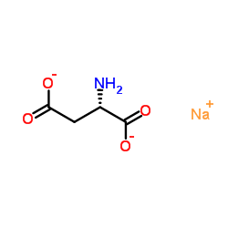 L-Aspartic aicd sodium structure