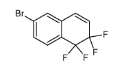 6-bromo-1,1,2,2-tetrafluoro-1,2-dihydronaphthalene Structure