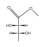 (2S,3R)-(-)-methyl 2,3-dihydroxybutanoate结构式