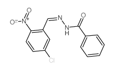 Benzoic acid,2-[(5-chloro-2-nitrophenyl)methylene]hydrazide结构式