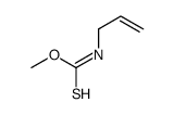 O-methyl N-prop-2-enylcarbamothioate Structure