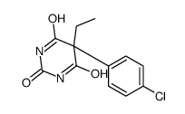 5-(4-chlorophenyl)-5-ethyl-1,3-diazinane-2,4,6-trione Structure