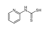 N-(2-Pyridyl)-dithiocarbaminsaeure Structure