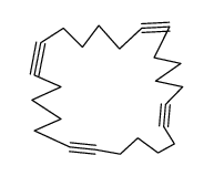 Cyclotetracosatetrain-(1,7,13,19)结构式