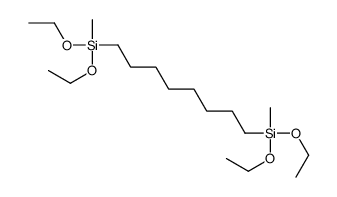 8-[diethoxy(methyl)silyl]octyl-diethoxy-methylsilane Structure