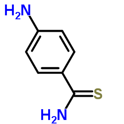 4-氨基硫代苯甲酰胺结构式